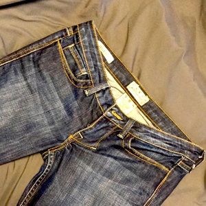 William Rast  Belle Flare size 25  low rise with stretch regular length.